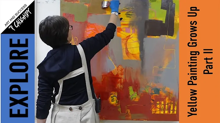 063 - Pamela Caughey - YELLOW Painting GROWS UP! -...