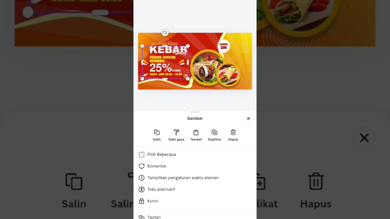 Membuat Banner Spanduk Mudah Di Canva 