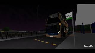Apsley Bus Simulator Route 502 From Whitburn Road P+R To Amberley King Street P+R