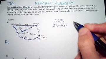 TSP - Nearest Neighbor Algorithm