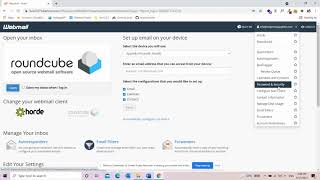 bluehost webmail login change password