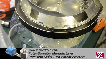 rotary potentiometer with push switch | by www.meterkeen.com