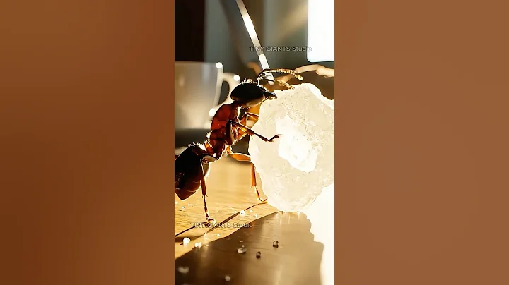 Giant Ant in the Kitchen” Micro Animal Macro World #shorts #giantant #asmr