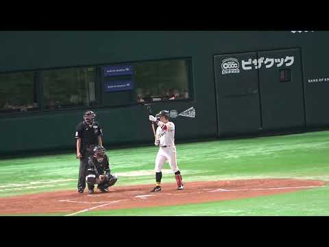 2023/09/07  ホークス　増田珠　ヒット！！！