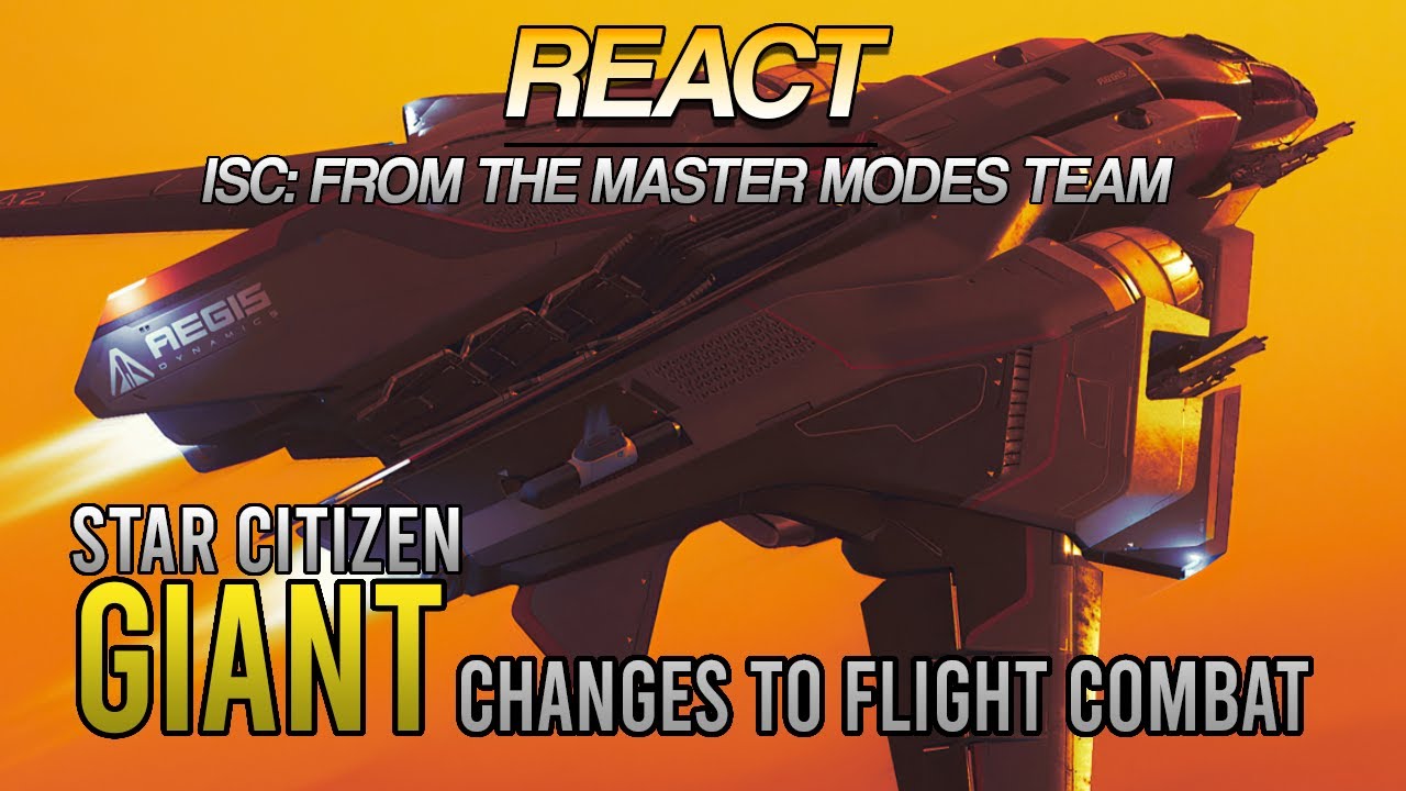 Star Citizen React: Reinventing Space Combat - YouTube