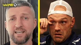 FURY WAS OUTBOXED!  Carl Froch CLAIMS Tyson Fury's Been 'KNOCKED DOWN A Peg' After Usyk Loss