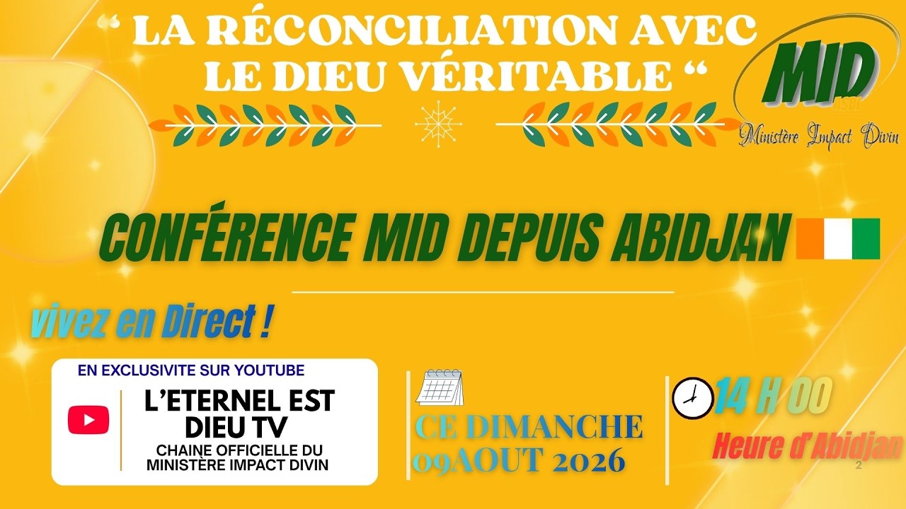 L'ETERNEL EST DIEU TV