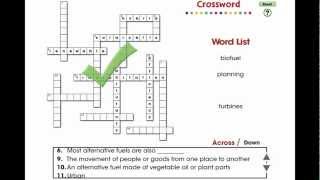 CC7749 Global Warming REDUCTION: Crossword Mini screenshot 4