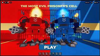 Escape Fire Robot Barry vs Water Robot Barry!  | Roblox Obby 🔥🌊 screenshot 2