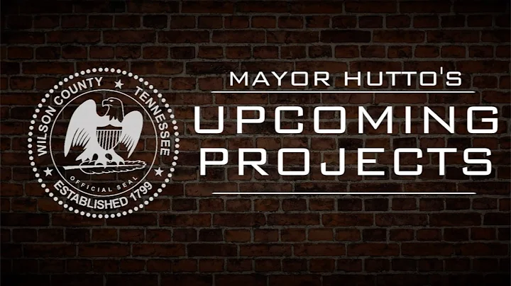 Mayor Hutto - Upcoming Projects - April