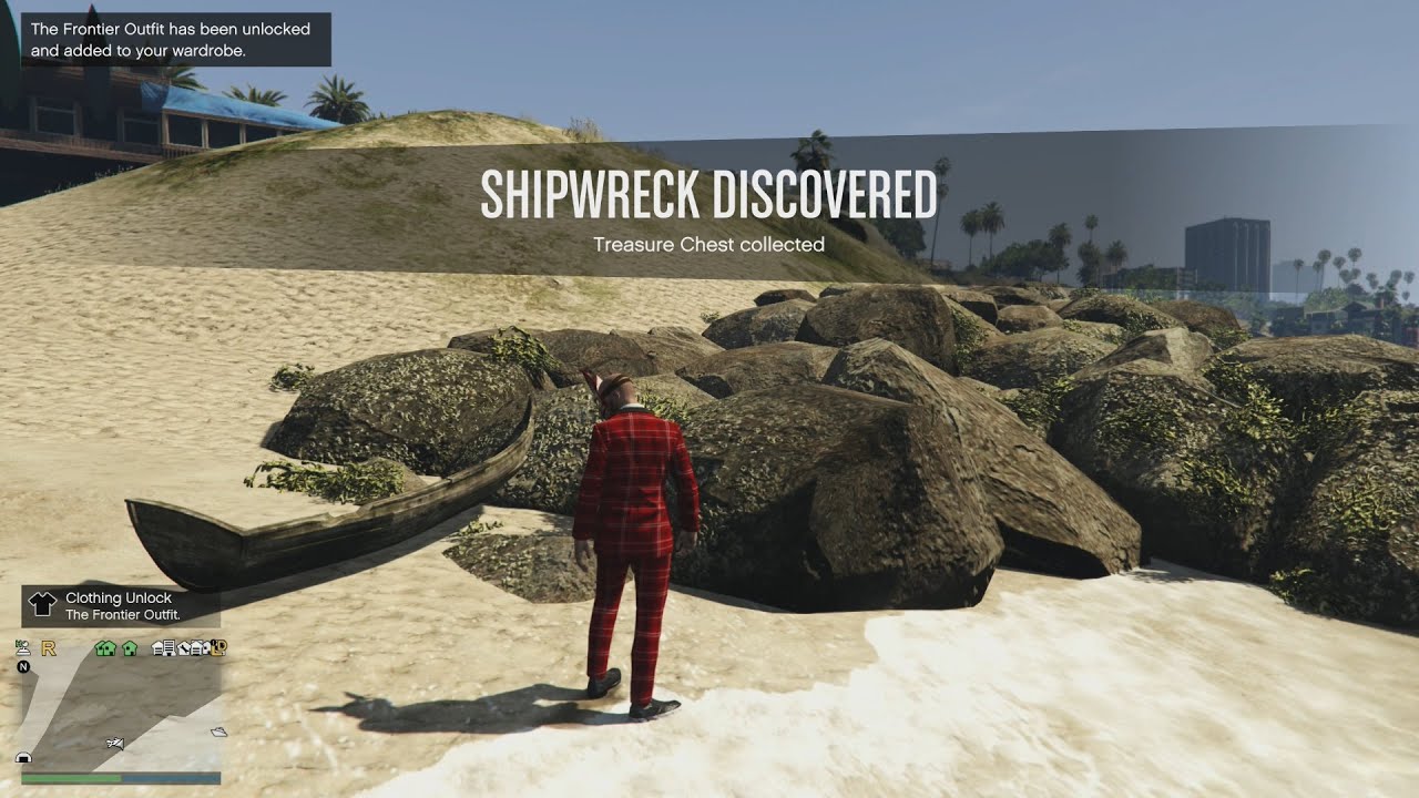Pacific Bluffs Shipwreck Spawn | GTA Online