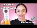 Nivea Sun Protector Solar Facial Piel Sensible Fps 50 | En mi lista de favoritos 👍