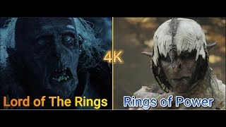 Orc Comparison - Rings of Power \& Lord of The Rings