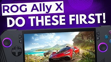 Do THESE 14 things FIRST with your NEW ROG Ally X…