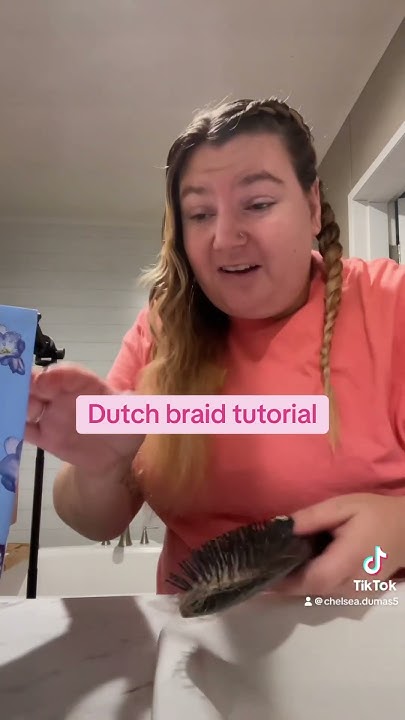  Dutch braid tutorial #fypシ゚viral #tranding #tutorial - YouTube
