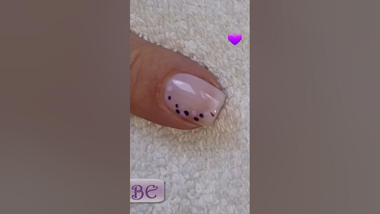 Sparkle Lavender Nails – Elegant Drag Marble Nail Art Design For Beginners