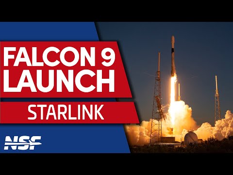 SpaceX Launches Falcon 9 Starlink 6-9