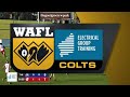 EGT WAFL Colts | Round 19 East Fremantle vs South Fremantle