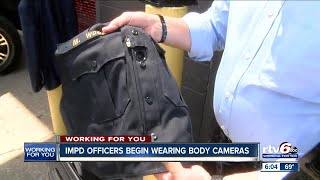 IMPD officers begin wearing body cameras