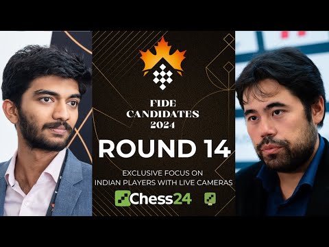 FIDE CANDIDATES 2024 DAY 14 | HIKARU VS GUKESH, NEPO VS CARUANA