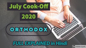 CodeChef -July Cook-Off 2020 OR-thodox Distinction - ORTHODOX - Solution in Hindi || Subscribe