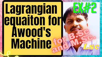 Lagragian equation for Atwood machine