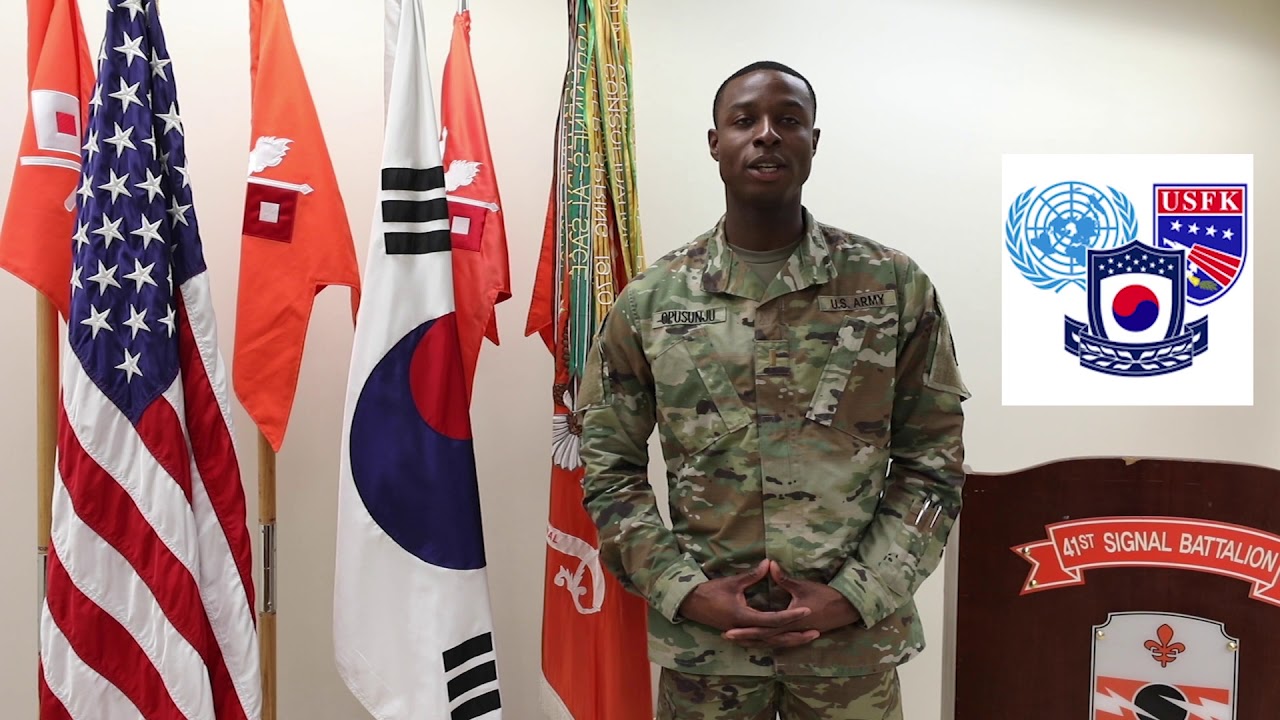 "Happy 160th Birthday, Army Signal Corps" from 41st Signal Battalion on D-41 of the countdown