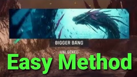 Bigger Bang Easy Method: ELIMINATE 10 ZOMBIES IN 1 Explosion