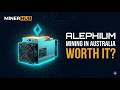 Alephium (ALPH) Mining in Australia — Is It Worth It in 2026?