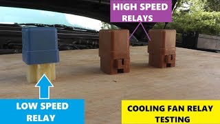 How to Test Cooling Fan Relays - Low and High Speed