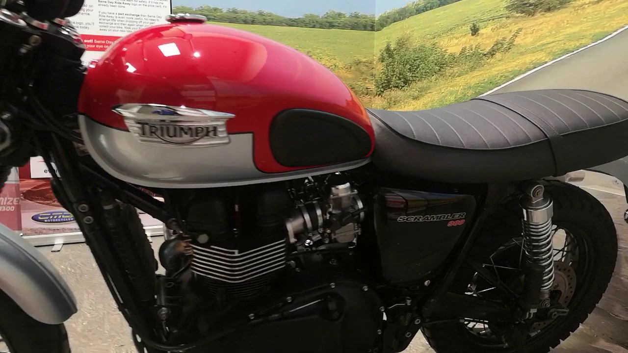 triumph scrambler youtube