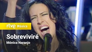 Video thumbnail of "Mónica Naranjo - "Sobreviviré" ("Con la primera al 2001")"