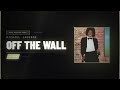 Michael Jackson - Off the Wall | Bass Backing Track (No Bass)