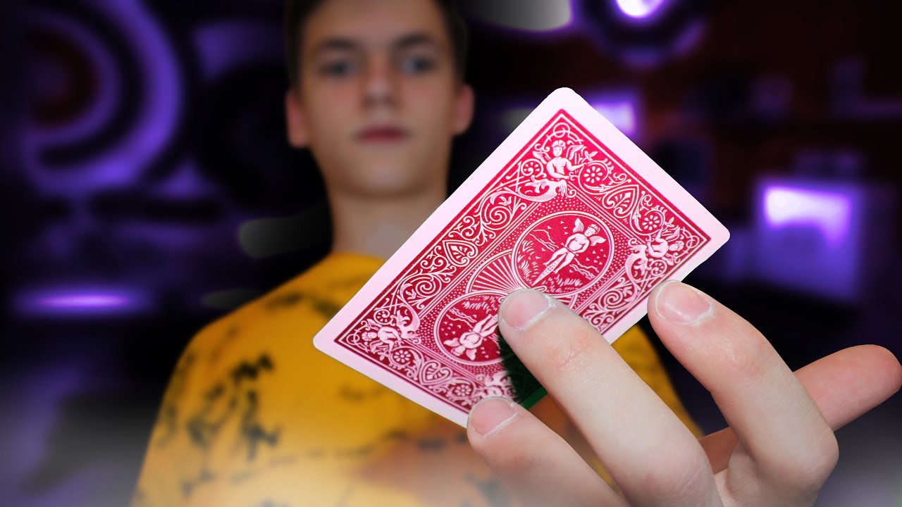 Spinning a card on one finger / Padiddle 7min. 20sec.