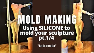 SILICONE MOLDS FOR SCULPTURE starting with how to make the silicone mold inner jacket