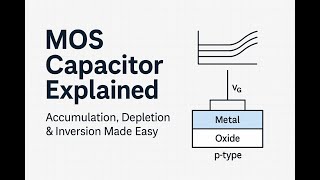 MOS Capacitor Explained: Accumulation, Depletion & Inversion Made Easy