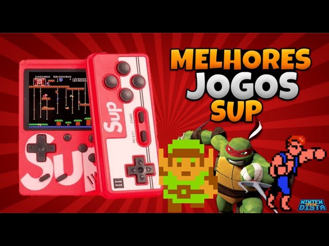 Mini Sup Game Box + Controle Extra - 2 Jogadores - 400 Jogos - Acessórios  com o melhor preço é na Coimbra Virtual