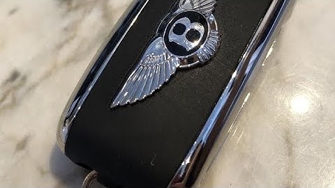 Bentley key fob upgrade