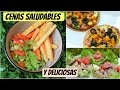 Cenas saludables, originales y deliciosas| opción vegana incluída