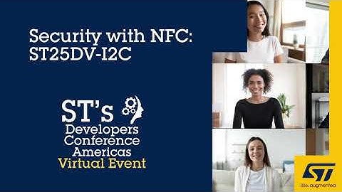 DevCon 2020 Demo: Security with NFC - ST25DV-I2C