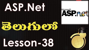 ASP.Net Web applications in Telugu-Lesson-38