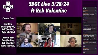 SDGC Live 3/28/24 ft Reb Valentine