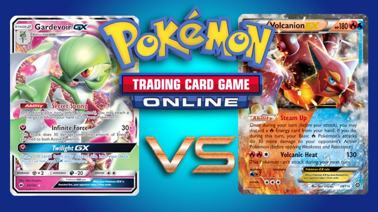 Gardevoir Gx Vs Volcanion Ex Pokemon Tcg Online Gameplay