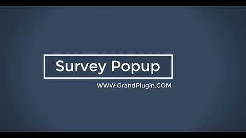 WordPress Survey Plugin