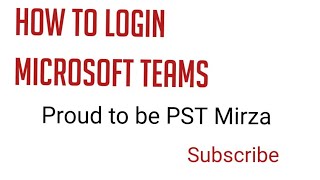 How to login in Microsoft team application pst easte training module 1 aeo meeting teams software screenshot 5