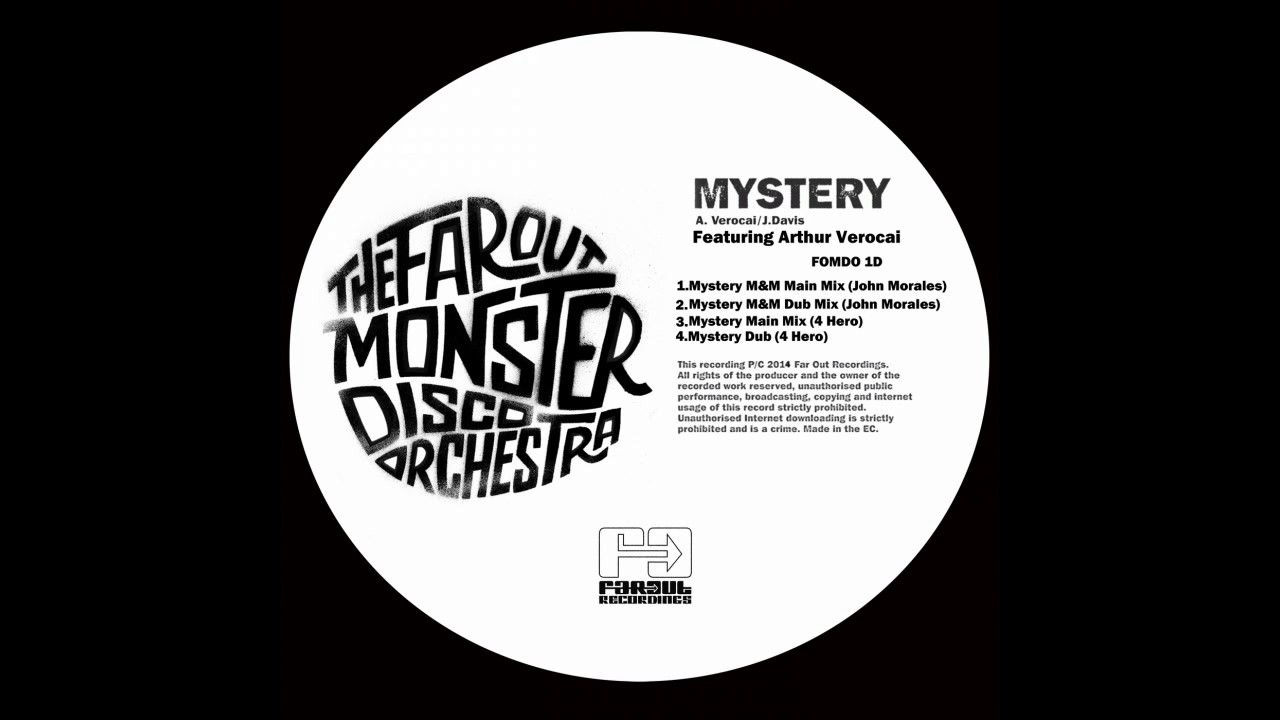 Watch The Far Out Monster Disco Orchestra - Mystery - M&M Dub Mix by John Morales - feat. Arthur Verocai on YouTube Watch The Far Out Monster Disco Orchestra - Mystery - M&M Dub Mix by John Morales - feat. Arthur Verocai on YouTube