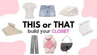 Download Lagu Build Your DREAM Closet | THIS or THAT 🤍👚👗 MP3 Download Lagu Build Your DREAM Closet | THIS or THAT 🤍👚👗 MP3