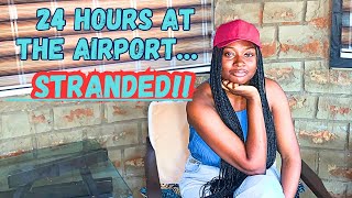 HOW I WENT TO WAR WITH DANA AIR AND WON??! SLEPT AT THE AIRPORT!! A Razz Experience! - STORY TIME