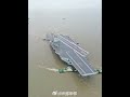 BREAKING! China’s aircraft carrier Fujian starts first sea trial