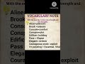 #Vocabulary, #Vocabulary for SSC CGL, #shorts , #viral #trending